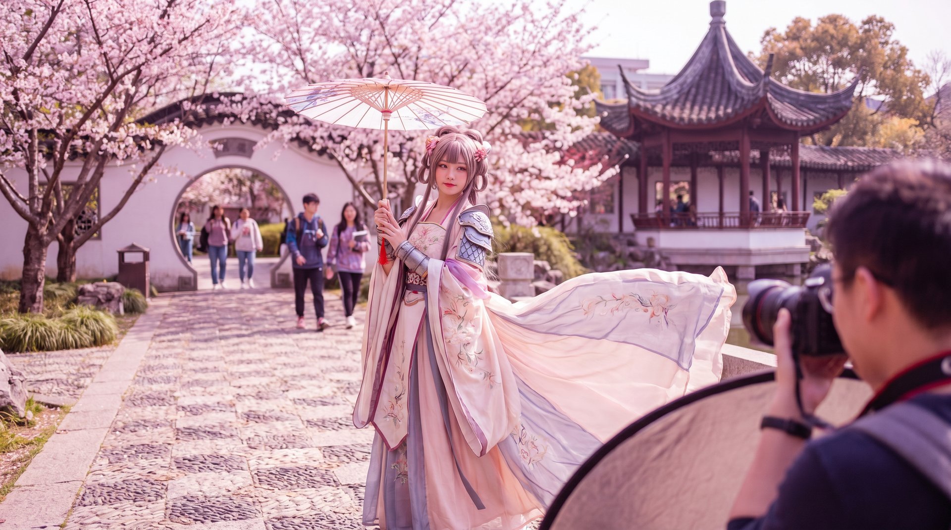 小欣奈传媒：古风校园写真拍摄